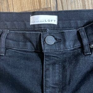 LOFT Classic modern skinny Black Jeans 👖